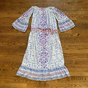 NWT Lilly Pulitzer Abigale Midi Dress - Size Large